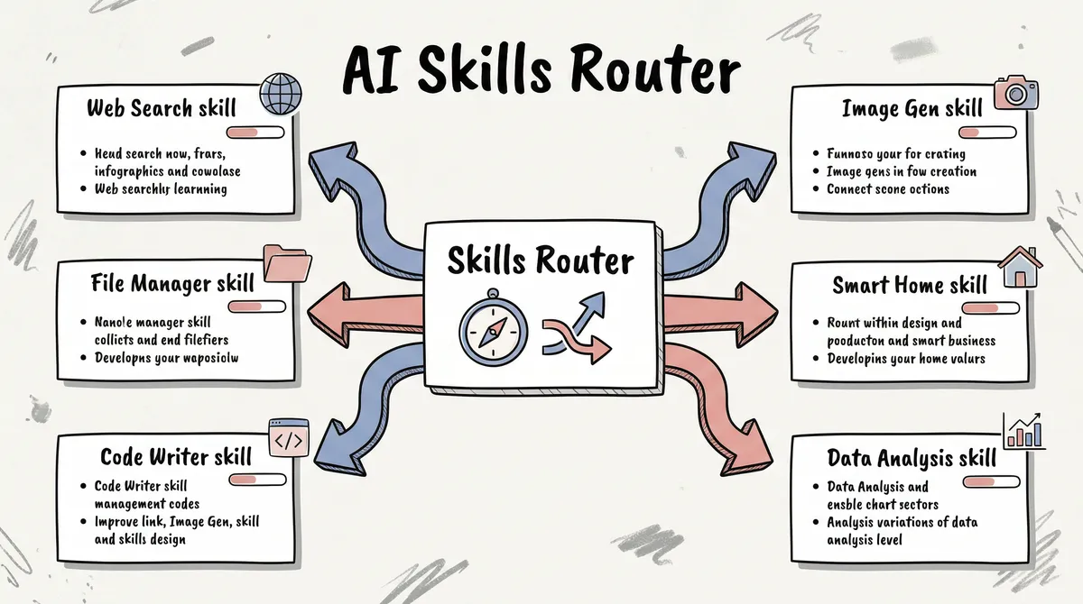 Meggy's Skills System: 63 Bundled Skills with Context-Aware Routing | Meggy